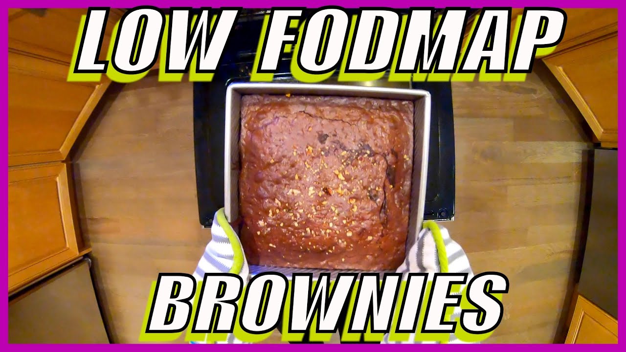 Low FODMAP Recipes BROWNIES COCKAIGNE Gluten Free Dairy Free YouTube