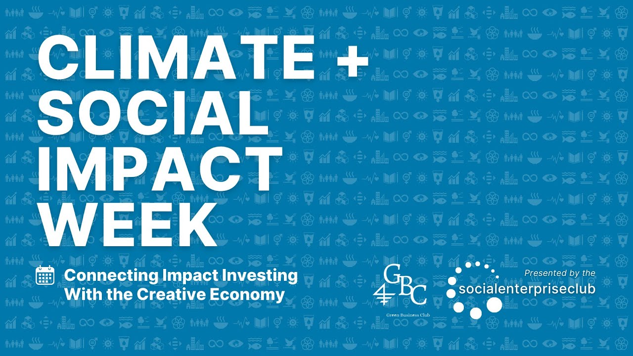 Connecting Impact Investing With the Creative Economy - YouTube