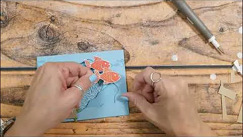 Seascape Layering Diorama Card - Quick Like!
