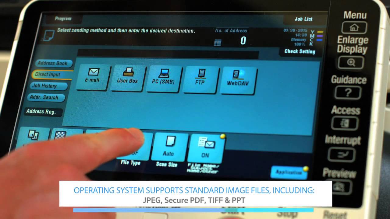 Muratec MFX-series Document Delivery
