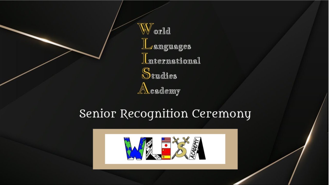Class of 2021 WLISA Senior Recognition - YouTube