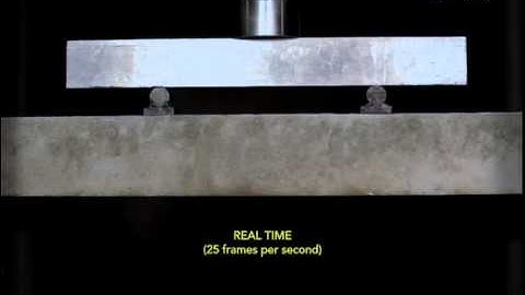 Behaviour of a reinforced concrete beam with no shear links