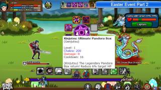 Ninja Saga-Easter Event Part 2-Snow Blue Dragon