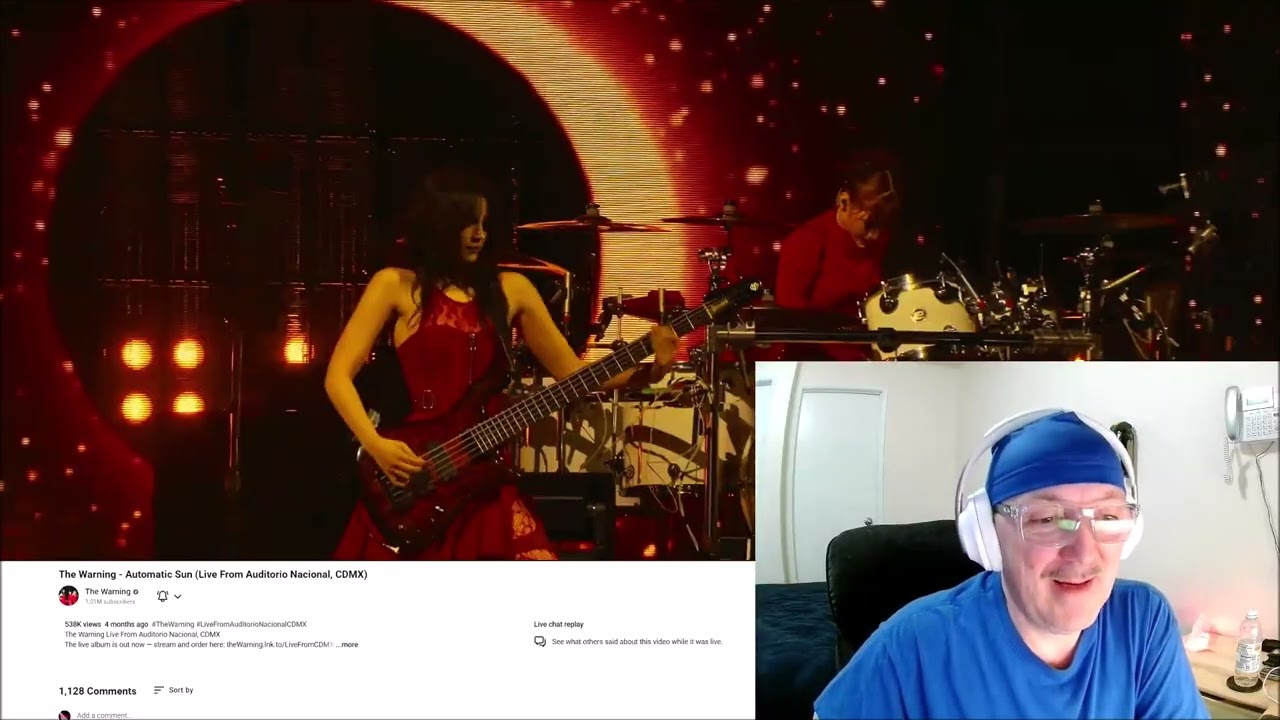1st Time Reaction to The Warning - Automatic Sun (Live From Auditorio Nacional, CDMX)