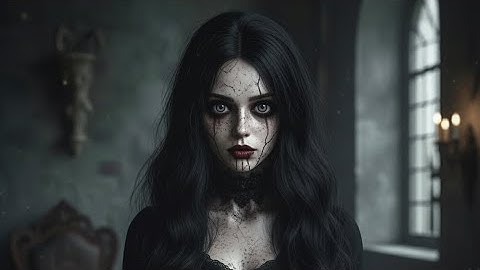 Synthaura AI music - 🖤Porcelain Glitch🖤  (official music video)