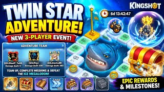 NEW Twin Star Adventure Event 3-Player Team Guide Kingshot