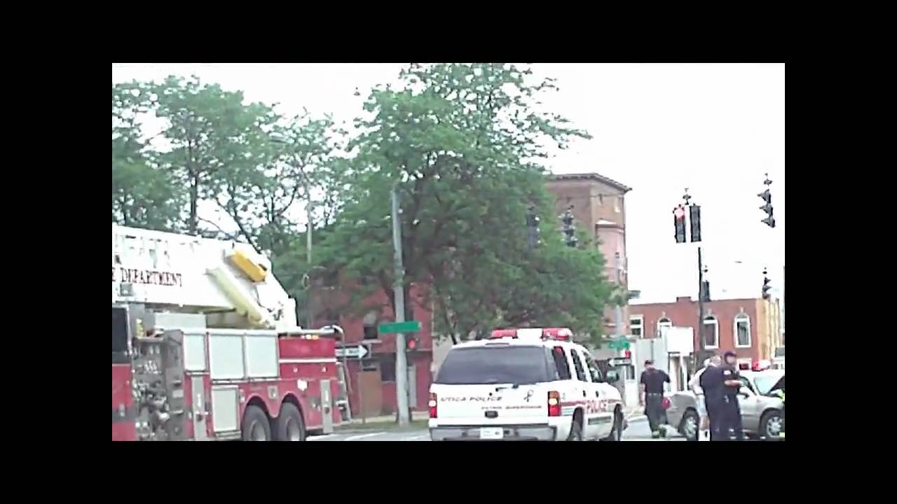 Utica NY Accident Head on 7/3/09 Oriskany Blvd W YouTube