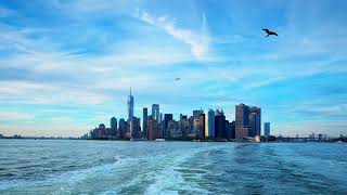 POV: Staten Island Ferry Sunset Ride | NYC Harbor Views 🌅🗽