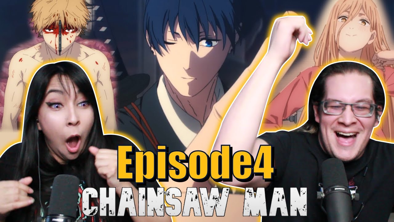 KON!! Chainsaw Man Episode 4 Reaction & Ending 4 Reaction YouTube