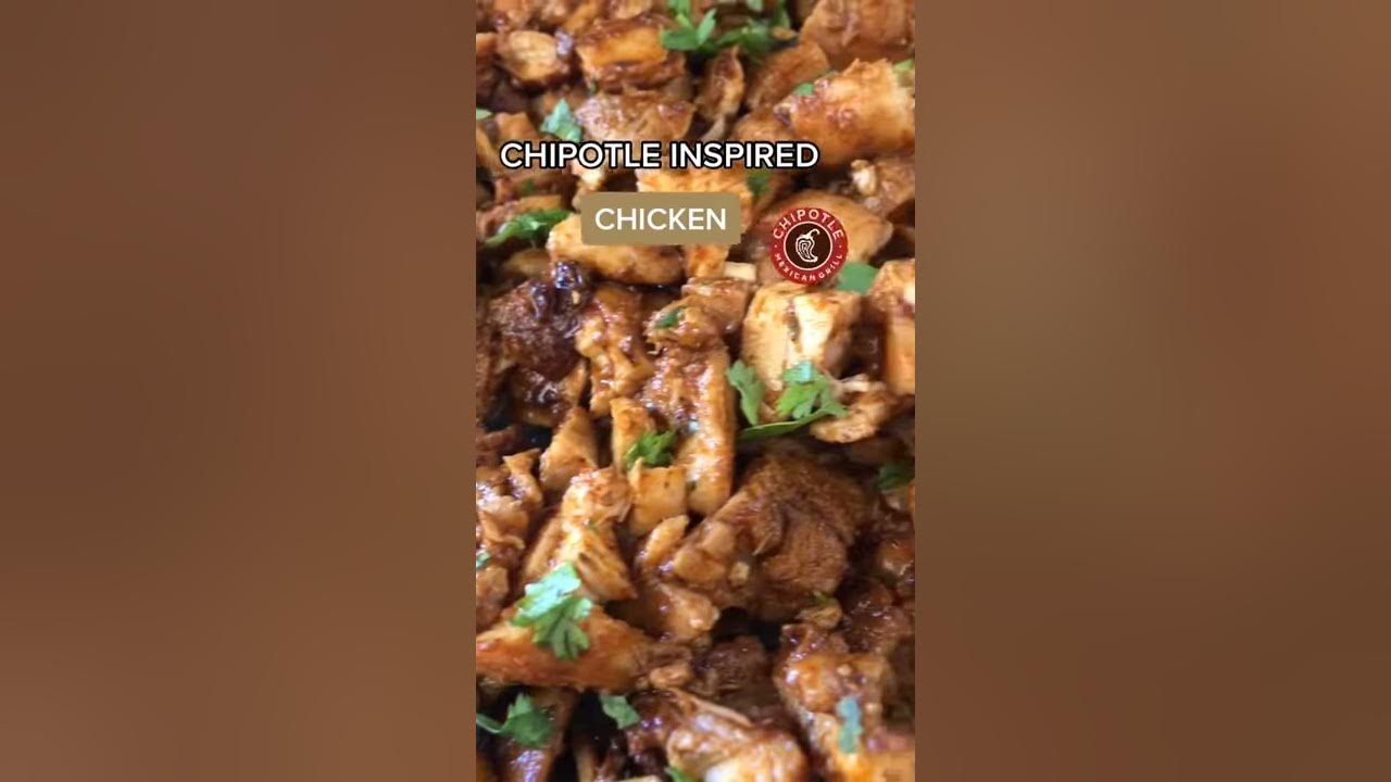 How to Make Chipotle Inspired Chicken Tik Tok Recipe Tik Tok Quick Recipe immiquic YouTube