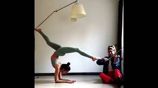 Girl Yogagymcontortionflexibilltyworkoutstretchyoga Girlgymnasticsplits