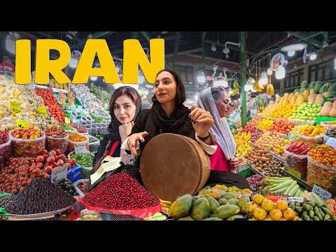 IRAN! Tehran Before War The MOST Vibrant Market