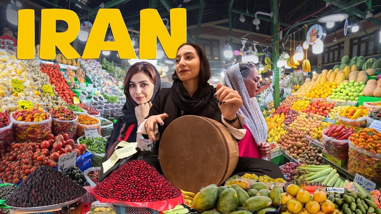 IRAN! Tehran Before War The MOST Vibrant Market