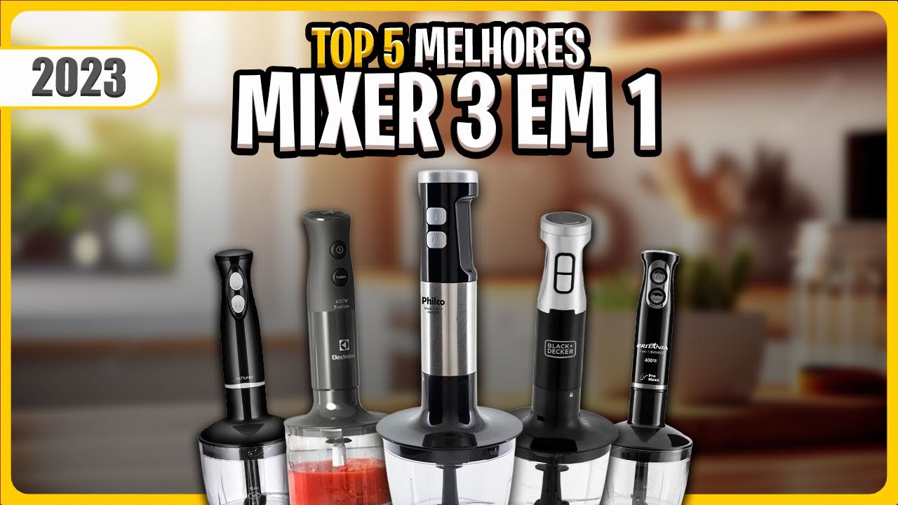Qual MIXER 3 EM 1 comprar em 2023? Guia 5 melhores ATUALIZADO - YouTube