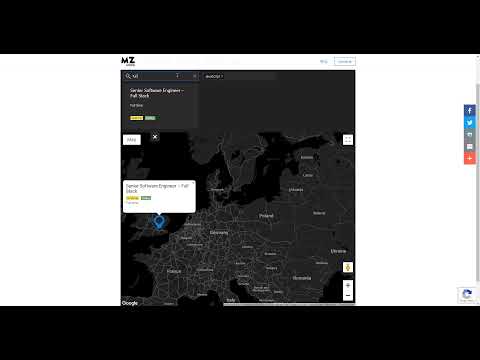 Map Markers - Multipurpose WordPress Plugin Dark theme overview
