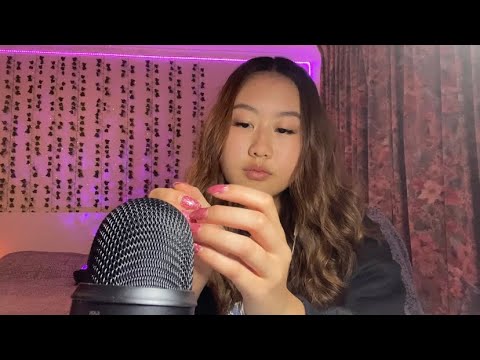 ASMR fast not aggressive nail tapping