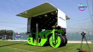 SIS Grass Hybrid Cricket installation at ICC Academy, Dubai