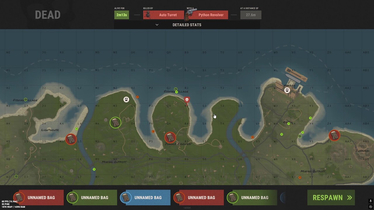 Rust - high pop pain and gain