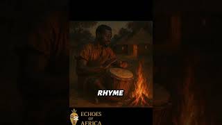 He played the drum… and the spirit came.#EchoesOfAfrica #SpiritDrummer #AfricanMystery #DarkTales