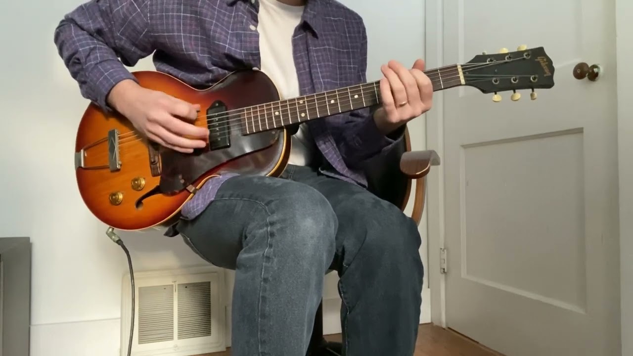 1958 Gibson ES-125t 3/4 - YouTube