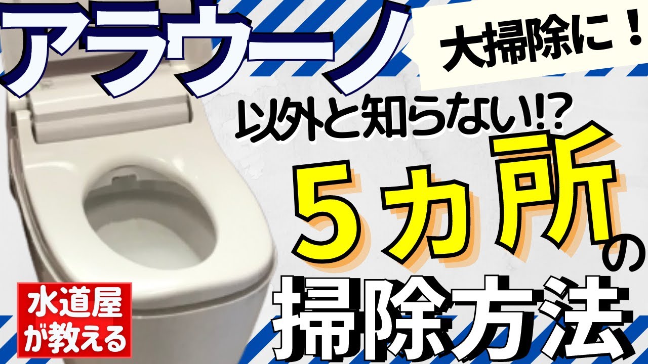 大掃除！！】ここまで掃除できるよ～アラウーノ編～ - YouTube