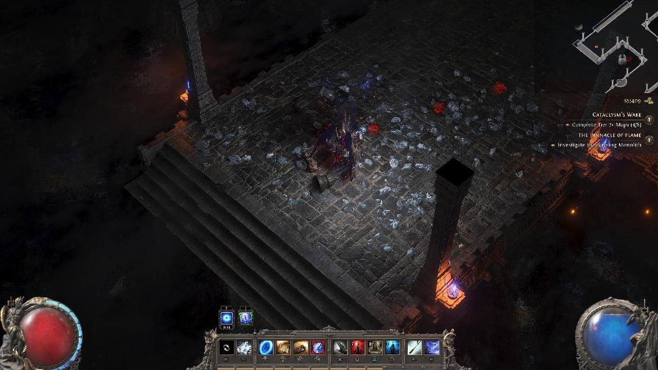 Path of Exile 2 Beta Monk T14 - YouTube