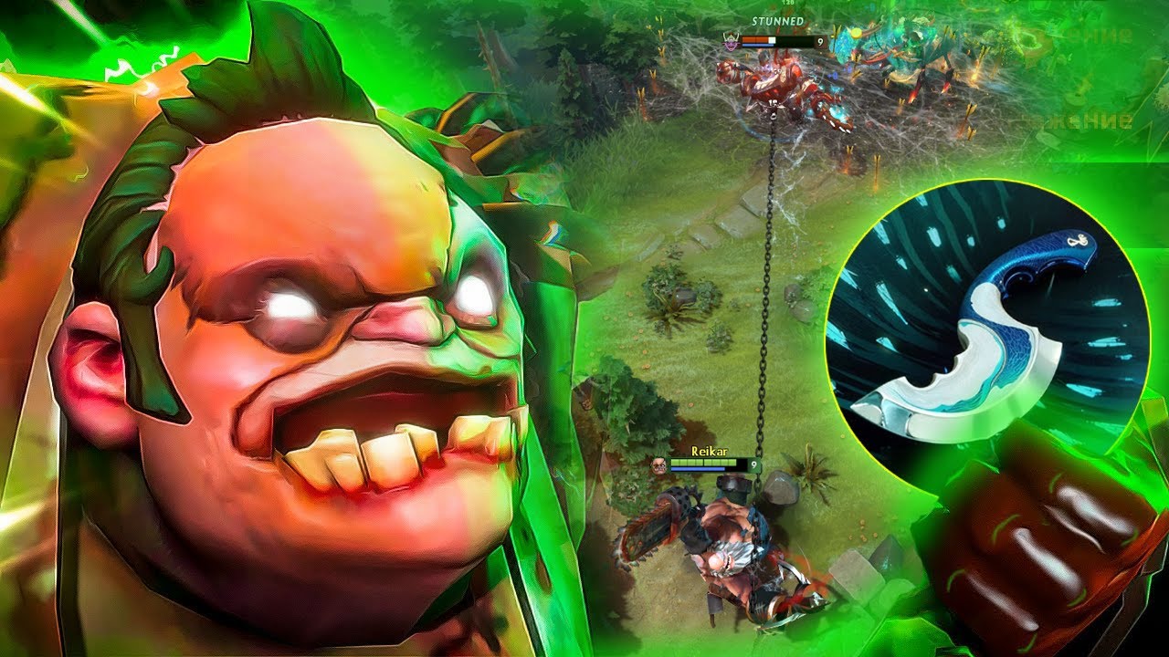 Is This the Longest Hook Ever? 🧲👁️ | Pudge Giga Hooks in Dota2 !