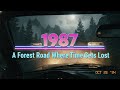 Back to 1987 – A Forest Road Where Time Gets Lost | Retro Synth • Late Night Mood