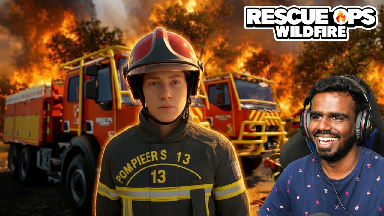 Rescue Ops Wildfire New Exclusive Gameplay with SRB on தமிழ்.