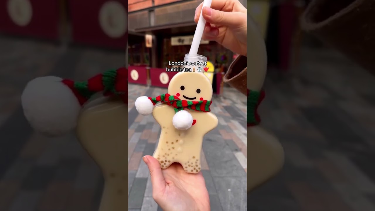 London’s cutest bubble tea✨🤍 