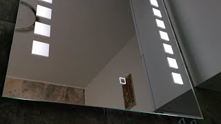 Sanotechnik ZI814 60x80cm LED bathroom mirror - install and review