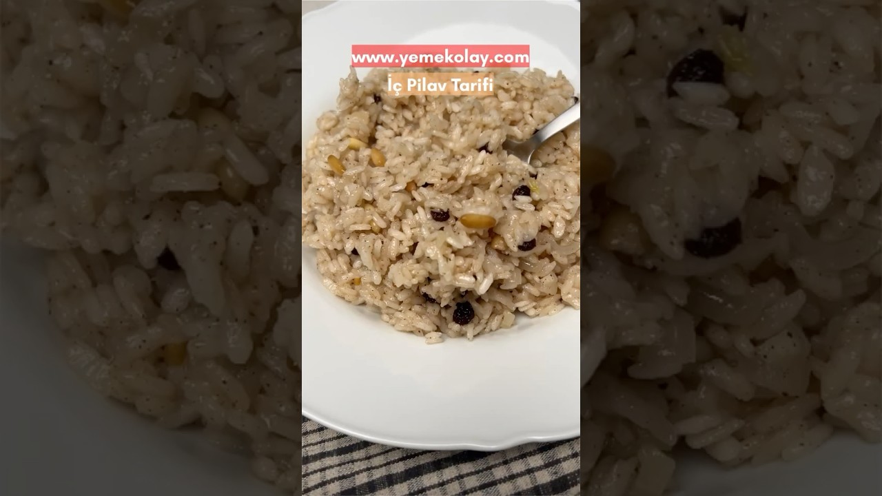 İç Pilav Tarifi | Nasıl Yapılır? – Kuş üzümlü ve dolmalık fıstıklı, tam ölçülü 💯 İç Pilav Tarifi | Nasıl Yapılır? – Kuş üzümlü ve dolmalık fıstıklı, tam ölçülü 💯