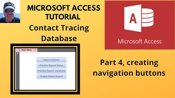 This video explains how to create a contact tracing database - part 4
