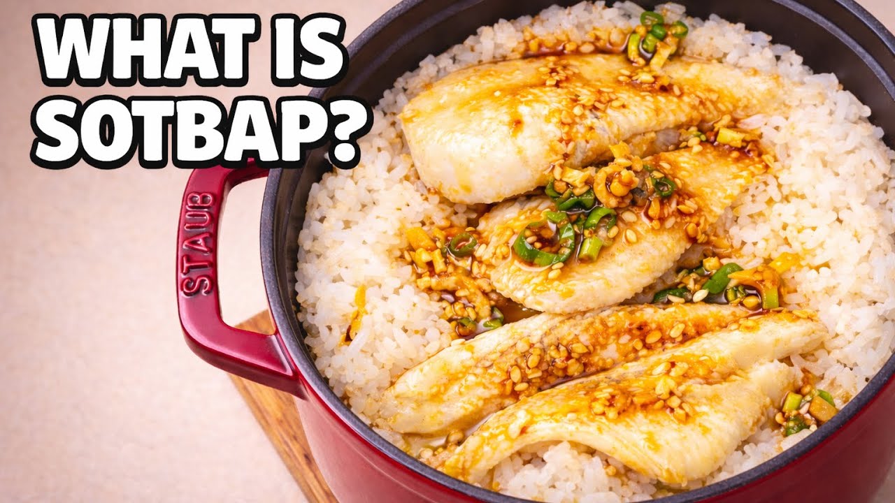 Korean Clay Pot Rice with Flounder | Gajami Sotbap