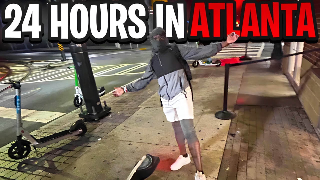 24 Hours In ATLANTA - YouTube