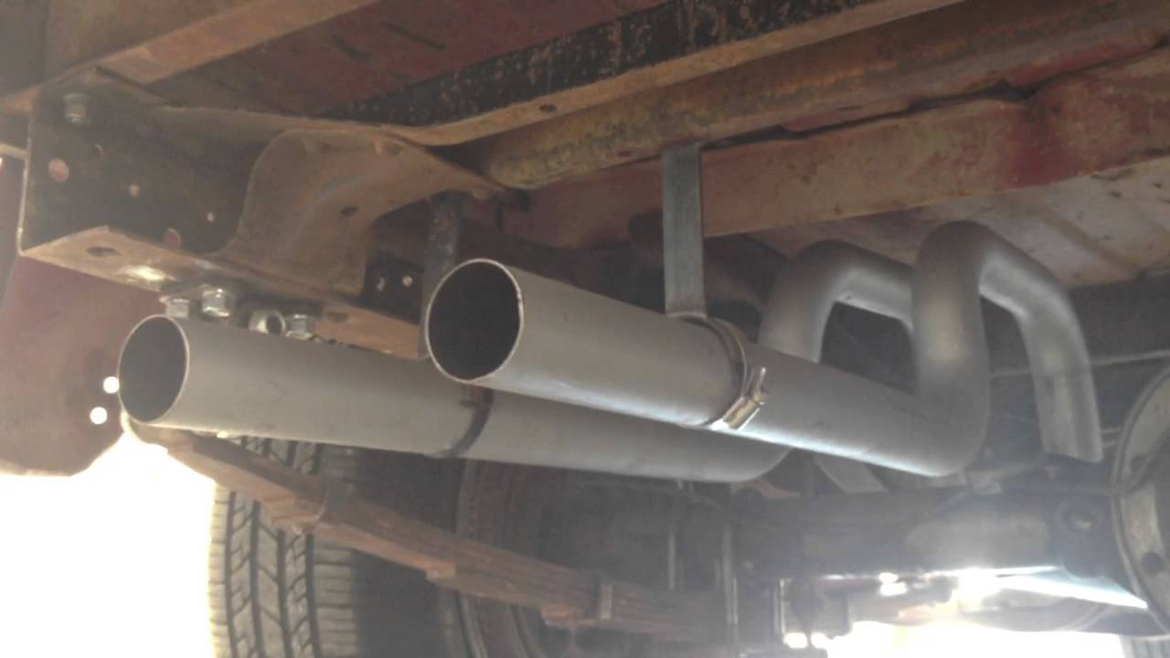 302 inline 6 exhaust YouTube