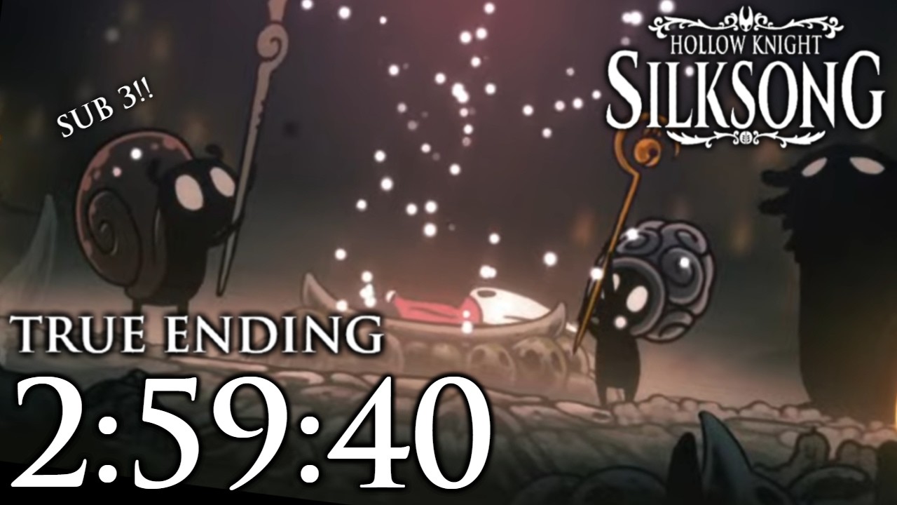 Hollow Knight: Silksong True Ending speedrun in 