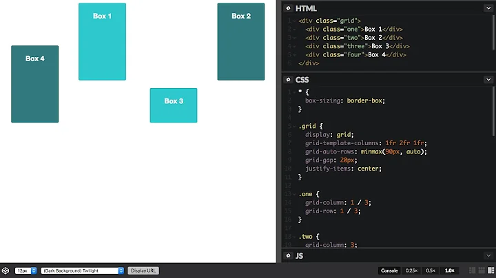 Grid by Example: Aligning and Justifying Grid Items