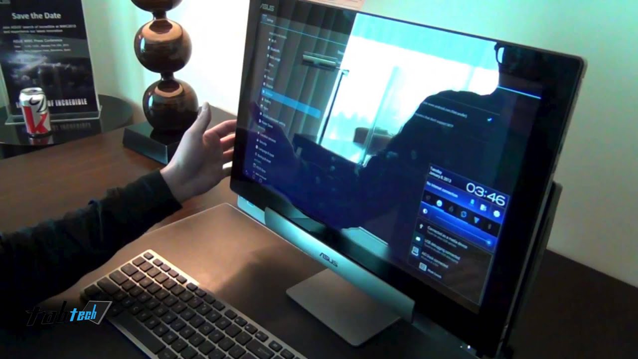 Asus Transformer AiO mit Windows 8 und Android Jelly Bean Hands On