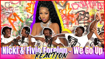 Nicki Minaj feat. Fivio Foreign - We Go Up (Official Audio) | Reaction