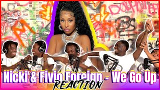 Nicki Minaj feat. Fivio Foreign - We Go Up (Official Audio) | Reaction