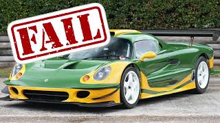 The Lotus Elise Gt1 Was A Total Fail
