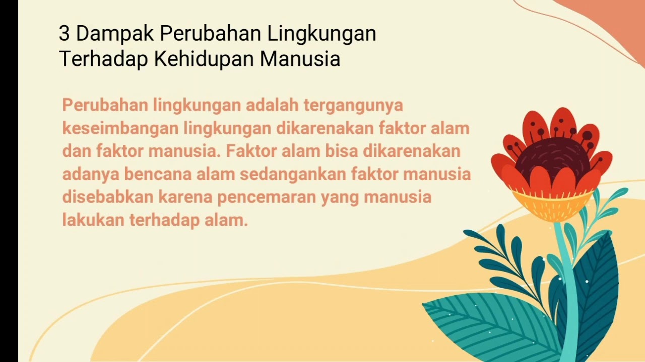 Manusia dan Lingkungan YouTube