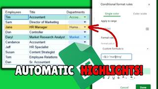 Make Your Spreadsheets Pop! Highlight Rows Automatically (Advanced Conditional Formatting)