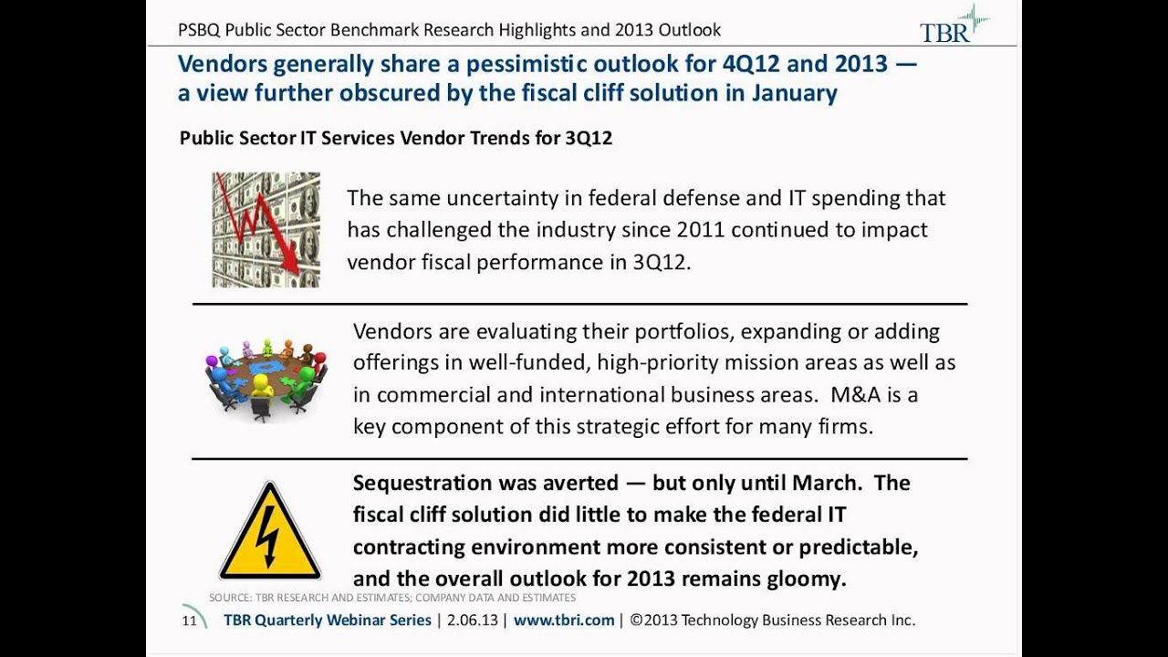 Public Sector IT Services Quarterly Performance Review and Outlook Webinar