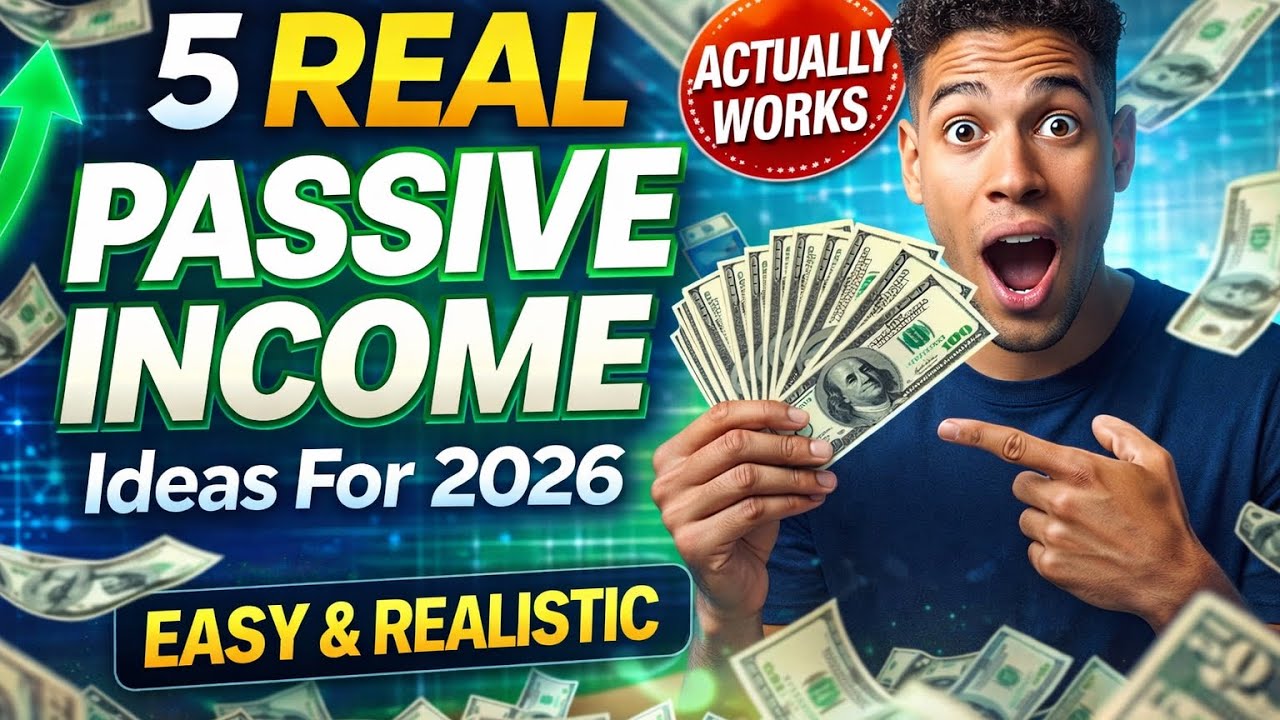 5 Passive Income Ideas That Actually Work in 2026