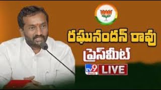 BJP Raghunandan Rao Press Meet LIVE - TV9