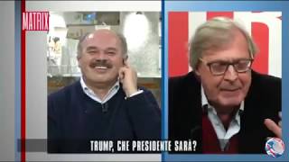 "Attaccati al Trump!!"- Il nuovo mitico motto di Sgarbi