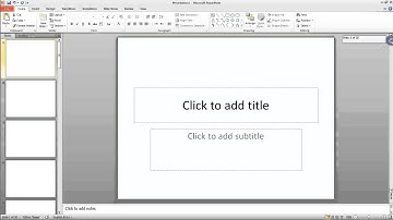 Lesson 01.6 The Scroll Bars   MS PowerPoint Urdu and Hindi language by Microsoft Office Power Point