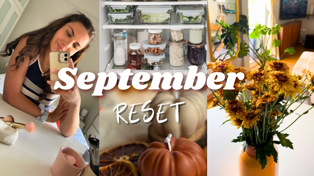 SEPTEMBER RESET | Νέο κούρεμα, Οργάνωση ψυγείου & λίγα ψώνια